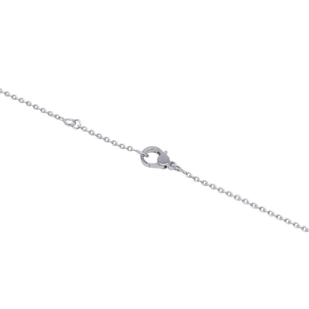 Hermes Finesse Necklace Pendant with 17 Diamonds (0.46ct total) in 18K White ... - Picture 5 of 10